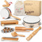 STOIE'S Wooden Musical Instruments for Kids Ages 5-9, Montessori Baby Musical Instruments for Toddlers 3-5