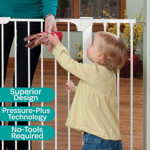 Kidco Gateway Extension - Child Safety Extension Set for Stress-Free Assembly