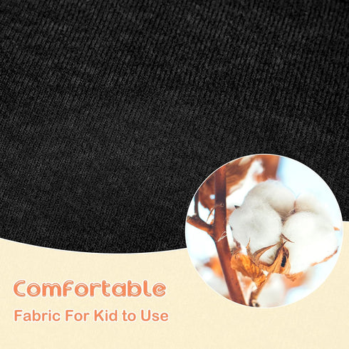 6 2.4 5.7 Inches(Black) Riakrum Pieces Car Seat Strap Pads Covers for Baby Kids, Carseat Strap Covers Shoulder Pads