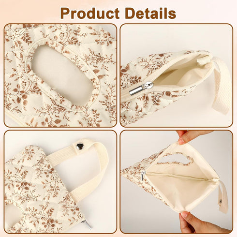 Wipes DispenserPortable Wipes Holder for Outdoor, Refillable Wipes Container, Wet Wipe Pouch for Travel, Wipe Holder