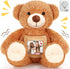 Liliful Plush Bear with Voice Recorder, Remembrance Stuffed Animal with Photo Frame for Kids