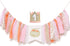 Pumpkin Banner for 1st Birthday - Highchair Banner for First Birthday Theme