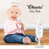 Bubblegum 'Cheers' Baby Bottle in Champagne Flute Design