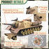 US Army Tank and Army Men Toys Playset, 2pc US Tank Models with 10pc Toy Soldiers, Ideal Military Toy Set