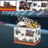 36L Monster Trucks Storage Basket,Collapsible Car Room Decor for Boys ,Waterproof Kids Laundry Hamper, Monster Trucks