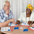 Set, Assistex Large Print Bingo Cards for Seniors - Double-Sided Jumbo Bingo Cards with Complete Fun Elderly Card