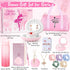 15 5 6 7 8 12 Golray Pcs Dance Recital Gifts for Girls Age with Ballet Dance Bag/Musical Ballerina Jewelry Box/Water