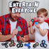 Pack 5Pcs,Fidget Yrissmiss Fidget Toys Adults Spinner with Magnetic Rings Gyro,Fidget Controller Autism Sensory