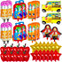 ZHWKMYP 40 Pcs Back to School Foil Balloons, Colorful Apple Pencil Crayon Bus