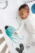 100% (38x24 inches) Mini Crib Sheets by Rookie Humans: Cotton Sateen. Complements Modern Nursery Room, Use as a Photo