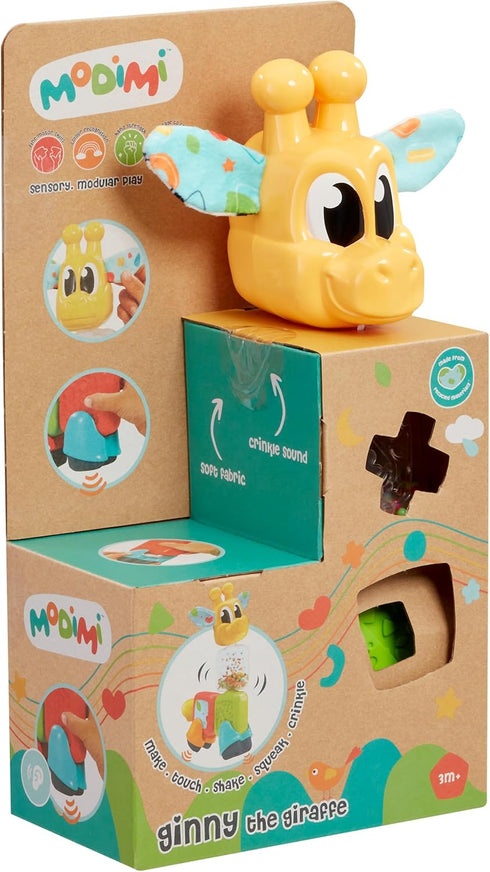 Goliath Modimi Giraffe Interactive Multi-Sensory Baby Toys, Modular Play System for 3 Months and Up