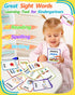 Kindergarten Sight Words Flash Cards, 250 Dolch Writing Reading Spelling Games for Preschool Learning Activities