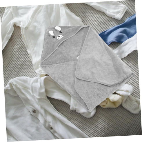 Soft Hooded Towel for Boys and Girls - Absorbent Bath Cape