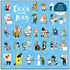 Galison Dogs with Jobs Puzzle, 500 Pieces, 20” x 20” – Jigsaw Puzzle Featuring an Amusing Illustration of Dogs – Thick, Sturdy Pieces, Challenging Family Activity, Great Gift Idea