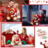 Aoriher 6 Pieces Bear Bulk Stuffed Animal, Baby Shower Plush Toys, Cute Bear Decorations for Sleeping and Playing