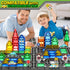 3-5 4-8, 3+ Magnetic Tiles Road Toddler Toys, Magnet Building Blocks for Kids Ages STEM Learning Construction Toys