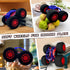 Stunt Remote Control Car with Oversized Sponge Tires, 2.4GHz Electric Race Stunt Vehicle Toy Double Sided 360° Rolling