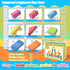 Cartboatoy 48-Pack 26/36/48 Cardboard Building Blocks for Kids: Jumbo Gifts Heavy Duty Develop Creative Thinking