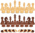 3 1 Set Backgammon Set, 15" Set, in Magnetic Chess & Checkers Board Game Wooden Folding Chess Board, Tournament