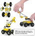 Build Your Own Excavator Toy, 150+ Pcs Vehicle Construction Toys, LoaderBit Educational STEM Kit for Ages 8-12