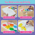 5 12 1 15 Water Coloring Book for Beginners Painting Kits for Kids Ages and up. Watercolor Book with Paint Palettes