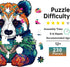 Wooden Jigsaw Puzzles for Adults, Unique Panda Shape Wood Cut Puzzles for Puzzle Lovers, Birthday Gifts for Family