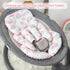 3D Pea Pod Infant Car Seat Insert with Strap Covers, All in One Reversible Baby Car Seat Head Support for Newborn, Soft