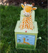 Vintage Tin Toy Giraffe Jack in The Box, Jack Rabbit Creations Small Toy