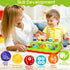 YEEBAY Pop Up Animals Toy with Music & Sound, Early Developmental Toy for 12-18 Months Baby, Infants & Toddlers
