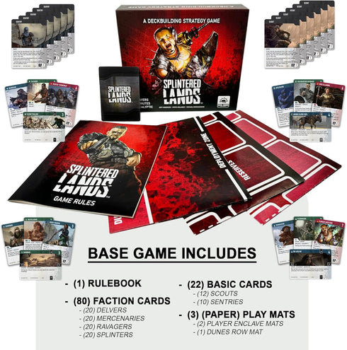 2-Player Deckbuilding Strategy Card Game, Boardgame | Ages 13+