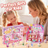 Cleboen Set, 24 8+, Mini Dessert House DIY Toy Making Miniature Food Desserts, Resin & Clay Kitchen Play Food DIY Craft