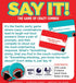 Gamewright - Say It! The Game of Crazy Combos, 5"
