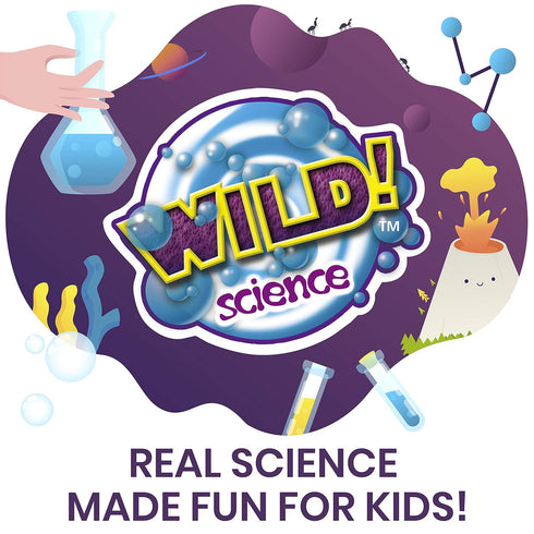 WILD! Science Mind Boggling Science Kit, Explore Amazing STEM Experiments, Easy to Follow Chemistry Activities