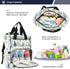 SUABO Backpack Various Blue Green Tree Pattern Baby Diaper Bag Large Bag Waterproof Travel Diaper Bags for Moms