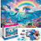 100 Piece Puzzles for Kids Ages 6-10 - Mermaid Unicorn Puzzle for Girls and Boys