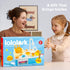 lalalark Color Changing Play Sink with Running Water, Kids Sink Toy with Electric Dishwasher, Chopping Sounds