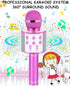 Karaoke Microphone Gifts for Girls Age 4-12, Birthday Toys for 4-12 Year Old Girls - Purple