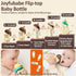 8oz/240mL 0-3 PPSU Baby Bottle, Bottles for Breastfed Babies, Flip-top Anti-Colic Baby Bottles Months