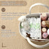 Weysat Cute Deer Baby Diaper Caddy Organizer Cotton Rope Diaper Caddy Basket Woodland Nursery Decor Portable Organizer