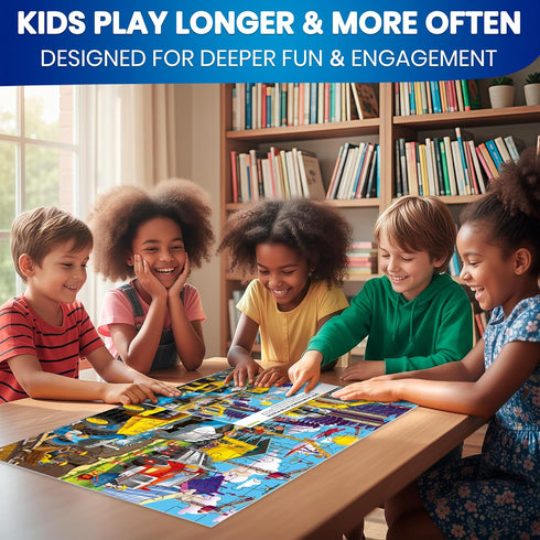 100 4-6 4 6-8 8-10 5-8 QUOKKA Piece Puzzles for Kids Ages Puzzles for Kids Ages Search and Find Animals
