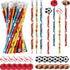 Chivao 36 Set Sports Pencils and Erasers for Boys Girls, Baseball Soccer Football Basketball School Supplies