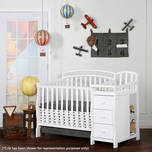 Casco 3 in 1 Mini Crib and Changing Table Conversion Post by Dream On Me