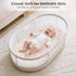 3 Pack Konssy Stretchy Bassinet Sheets for Baby Girl Boy, Soft Breathable Baby Bassinet Mattress Sheets Fit