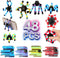Hdnpea Easter Basket Stuffers for Kids, 48PCS Glow Transformable Fidget Spinners for Kids