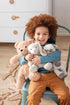 Steiff Jimmy Teddy Bear, Premium Stuffed Animal, Soft Cuddly Toy for Kids (Light Brown, 16")