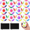 12 Pack Rainbow Puzzle Magic Ball With 2 Pcs Pouches - Fidget