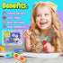 12 Sensory Marble Fidget for Kids Adults- Park Gel Filled Quiet Fidget for Student Classroom Prize, Texture Autism