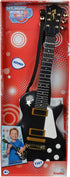 Simba 22 4+ Kids Electric Guitar in. with Real Metal Strings, Black Rock Guitar for Kids Ages