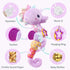 0 3 6 12 LIGHTDESIRE Baby Toys Musical Seahorse,Infant Stuffed Animals Toy with Crinkle & Rattles,Soft Sensory Toy