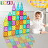 Magnetic Tiles, 64 PCS Magnetic Building Blocks Set, STEM Toys for Kids - Creative and Inspirational